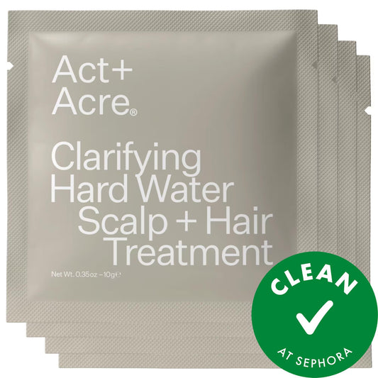 Act + Acres Clarifying Hard Water Scalp Treatment - Removes Build-Up, Hydrates Scalp, Vegan & Cruelty-Free